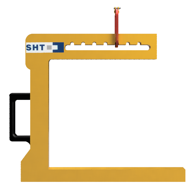C-Haken ohne Gegengewicht